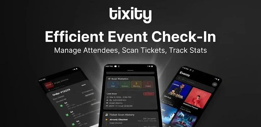 Introducing the New tixity Check-In App