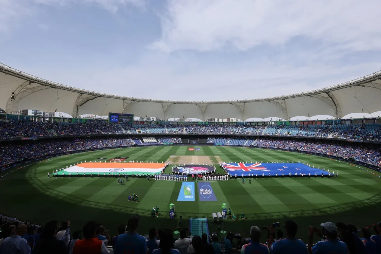 ICC Champions Trophy 2025 في ملعب دبي الدولي للكريكيت